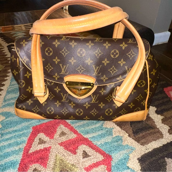 🌟LOUIS VUITTON 🌟 AUTHENTIC 🌟 The Beverly GM 🌟Monogram Canvas/Leather - Picture 12 of 16